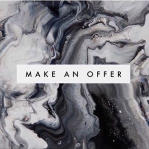 Open to all reasonable offers!